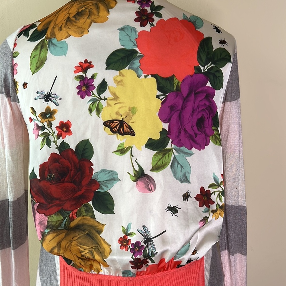 Floral Wrap Size 1 Floral Long Sleeve Cardigan - Picture 2 of 6